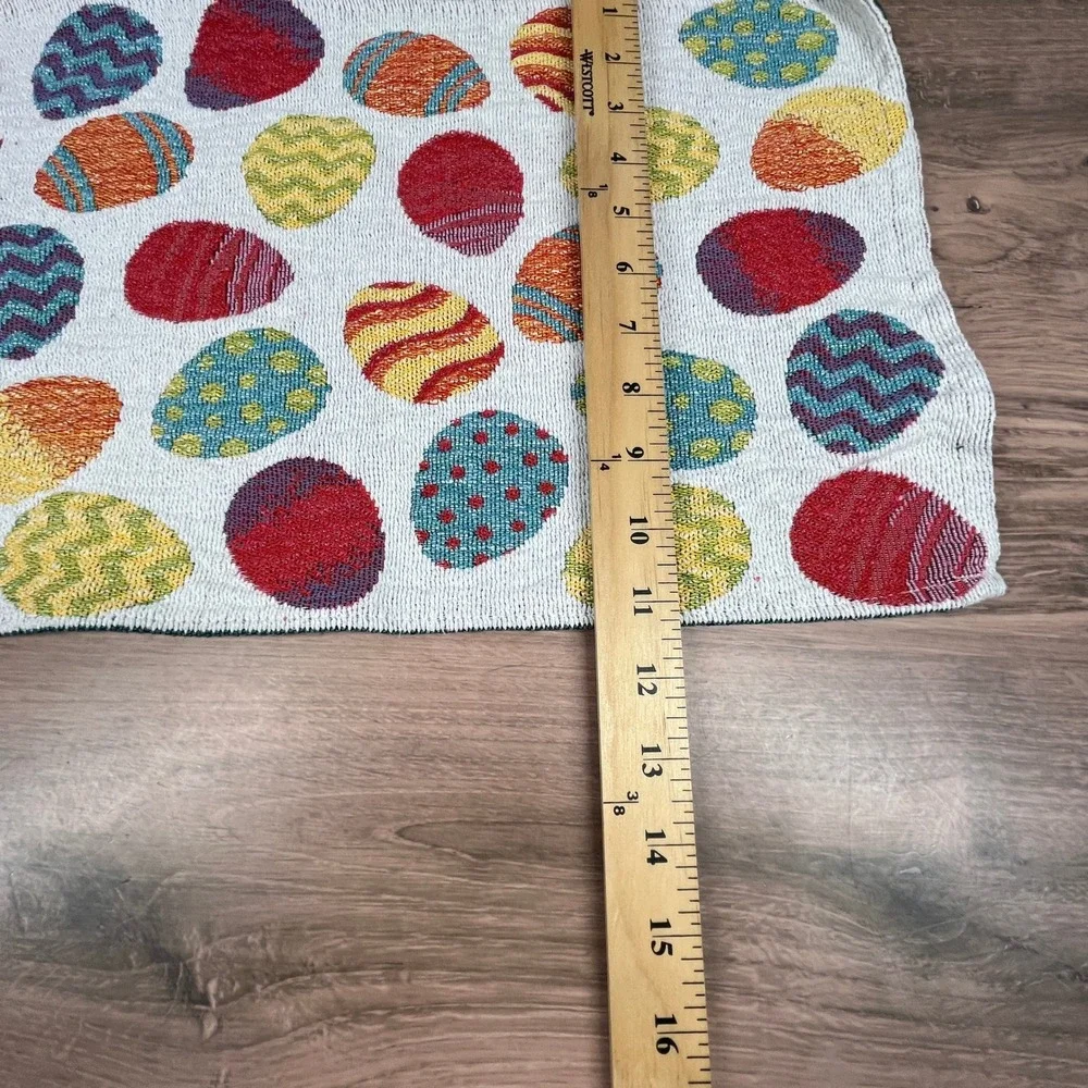 Design Mainstream International Easter‎ Egg Placemats Woven Tapestry Set of 6